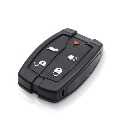 Replacement Key Blank Compatible-For Rover-Freelander 2 5 Buttons Remote Smart-Fob Case Shell Uncut-Blade Auto Car Parts