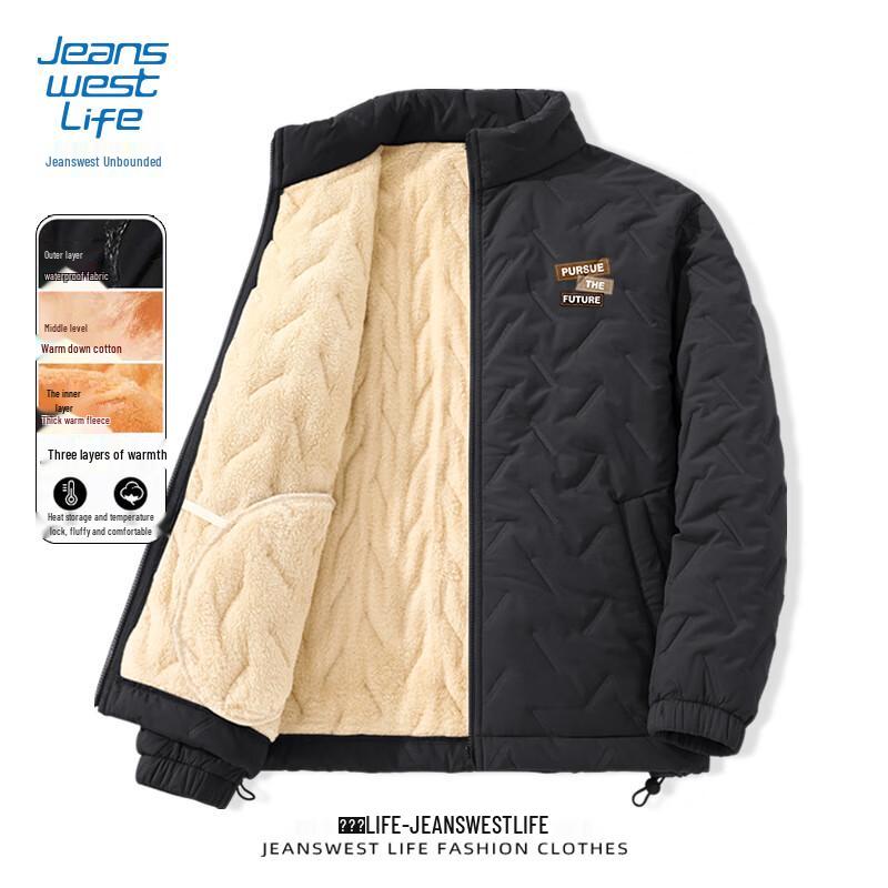 

JEANSWEST LIFE Мужская зимняя трехслойная куртка с подкладкой 4XL