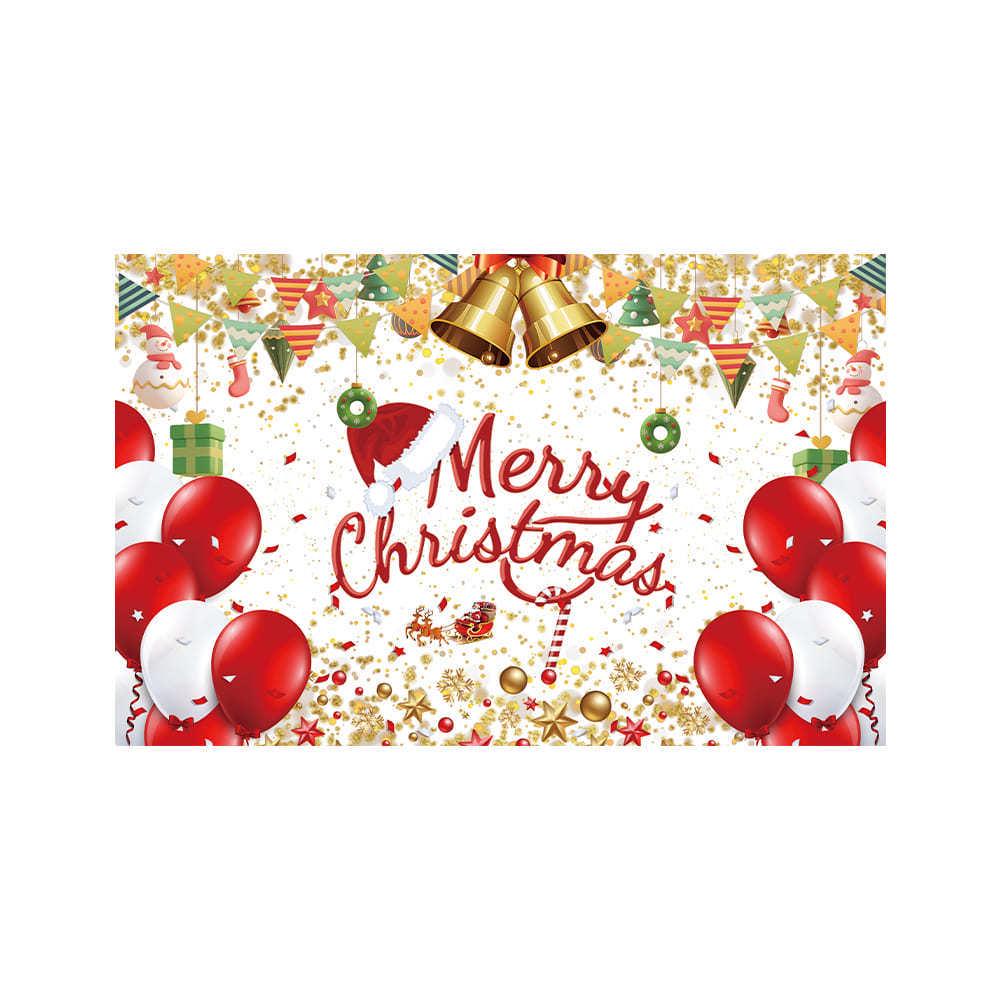Christmas Backdrop Decorative Wall Cloth for Parties and Restaurants