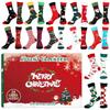 Christmas Stocking Advent Calendar 24 Days Countdown Calendar Socks with Different Christmas Patterns Christmas Gifts For Kids
