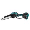 YOFIDRA 8 Inch Brushless Electric Chainsaw Cordless Rechargeable Woodworking Garden Pruning Saw Tool for Makita 18V Battery