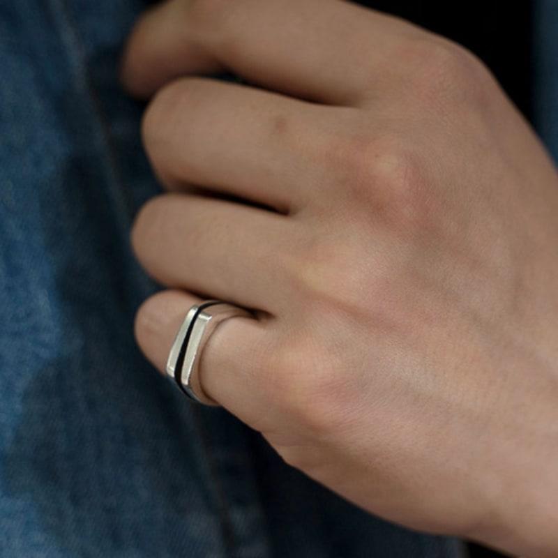 

HARANG HR 72R_Silver Split Ring No. 21