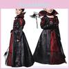 Enchanting Vampire Maxi Long Dress For Girls Perfect For Halloween Witch Parties