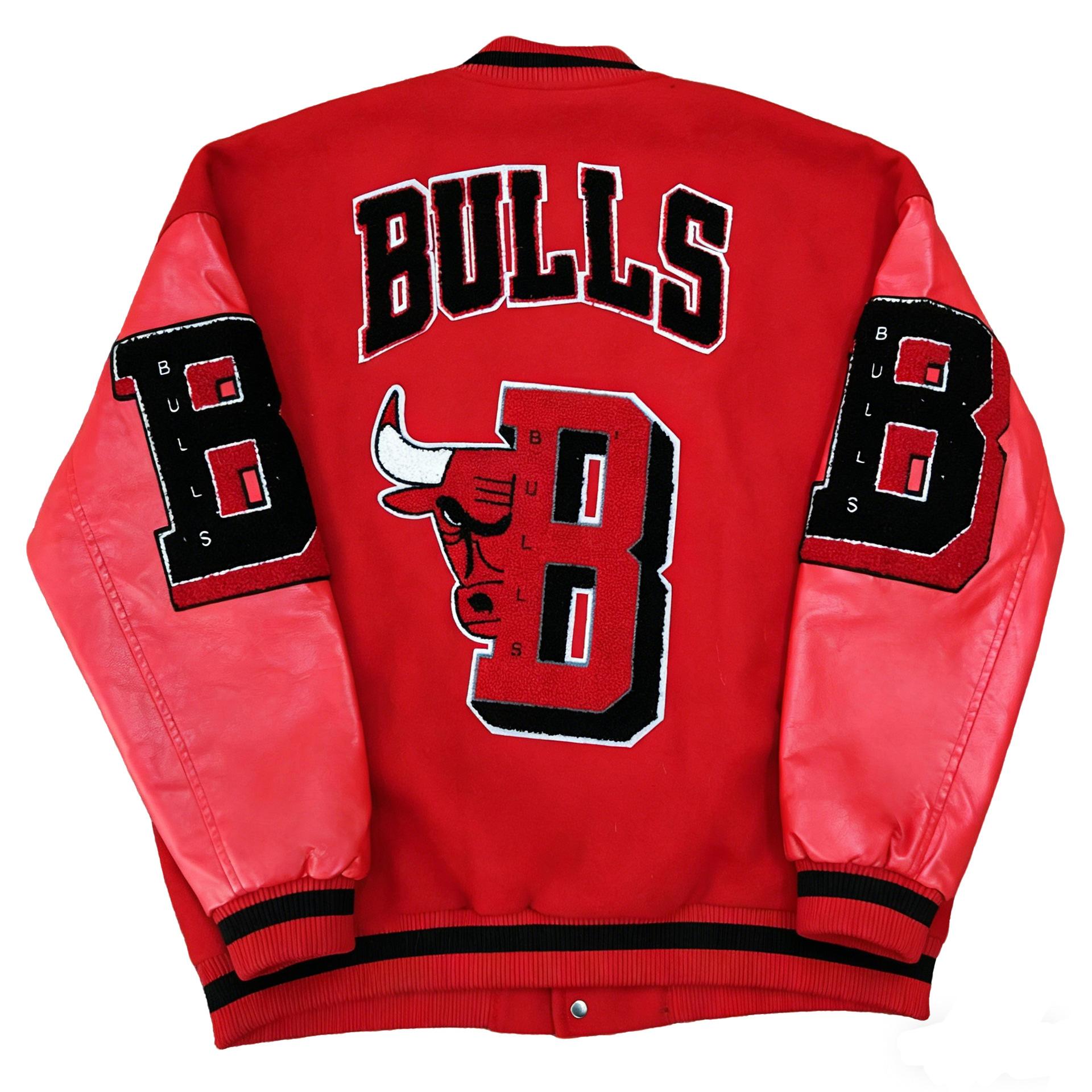 

Half B American Baseball Jacket Trendy Embroidery High Street Rascal Handsome Coat Men s Style XXL красный