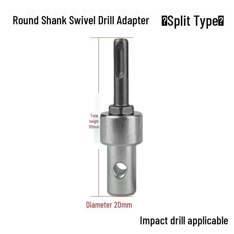 Umwandlung von Bohrfutter für elektrische Bohrmaschinen: Drei-Backen, Selbstverriegelnder Gewindeadapter für Bohrmaschinen und Hammerbohrer.