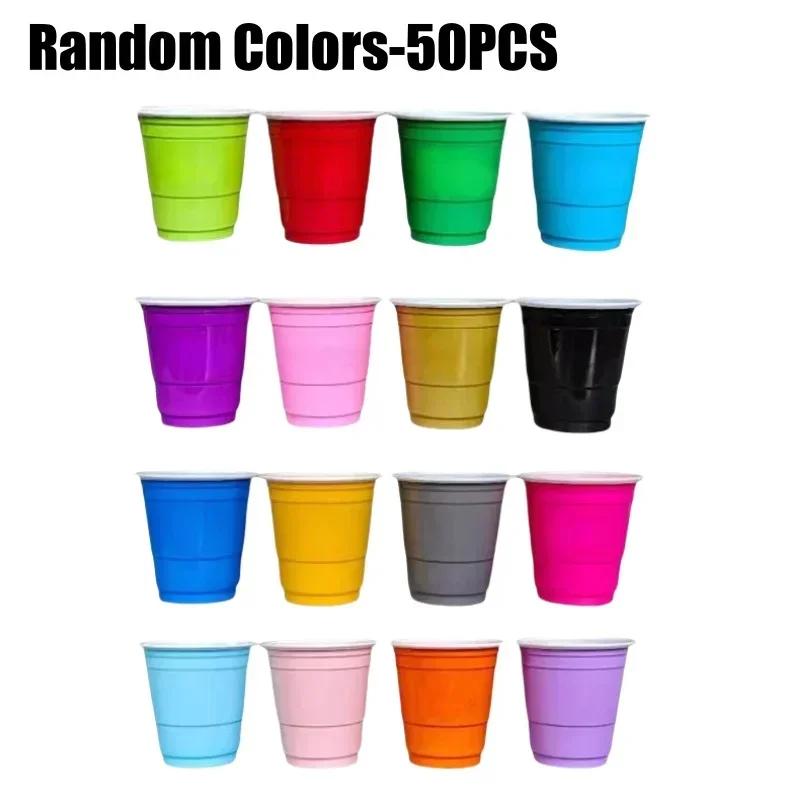 

2oz Plastic Cups Graduation Drinking Disposable Mini Cups with Lines for Beverage Holiday Camping BBQ Party Outdoor Picnic