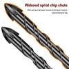 Alloy Hex Shank Spiral Drill Bit for Cement, Wood, Ceramic, Glass