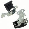 Czarna Srebrna Klamka Uwalniania Masy do Mini Cooper R55 R56 R57 51237149591