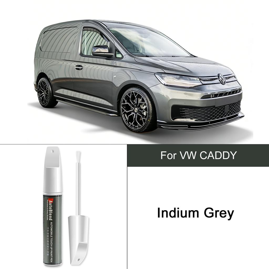 Für VW CADDY Kratzerentferner und Lackreparaturstift Fabrikprozess Farbabstimmung Autolackreparaturwerkzeug Candy White Tiefschwarz