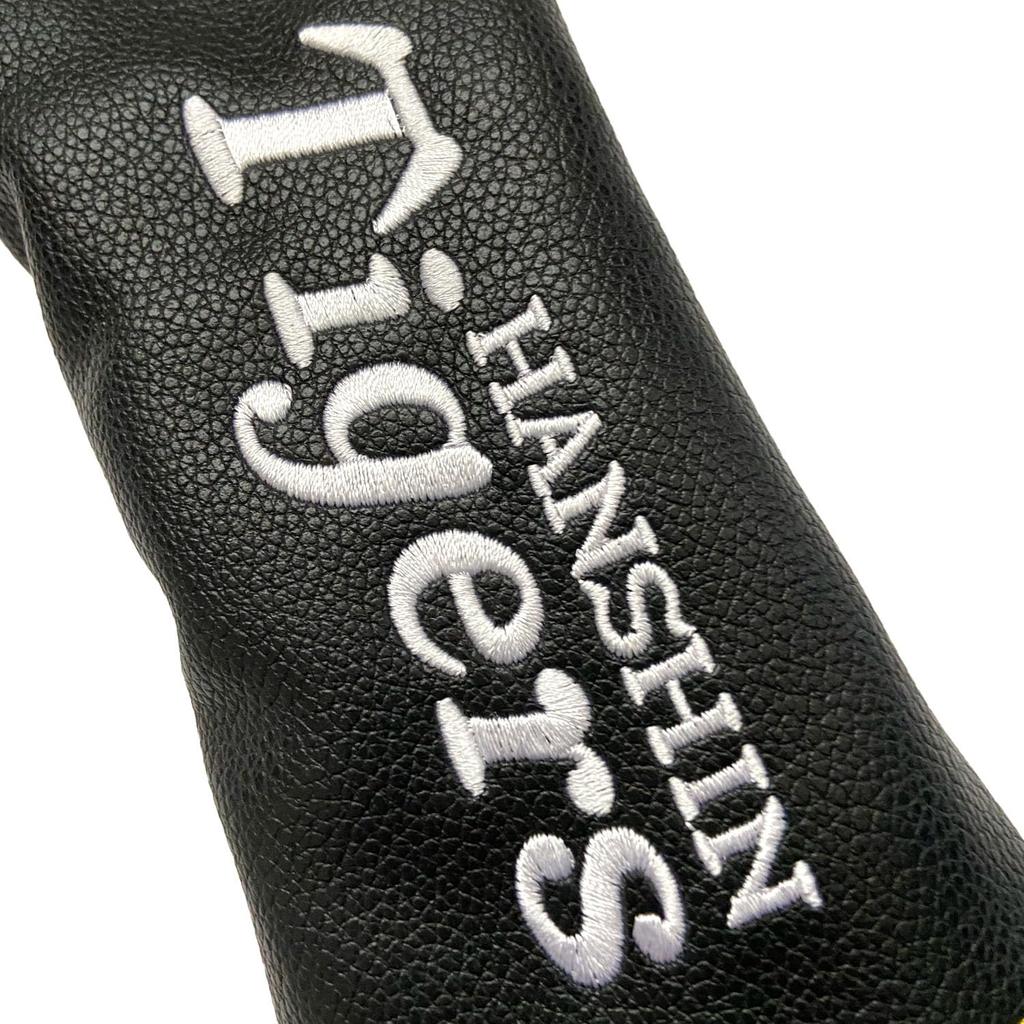 Hanshin Tigers Team Approved Golf 2025 Utility Head Cover Head Cover Made with Faux Leather and Directly Embroidered Dial Numbers Callaway TaylorMade