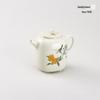 Yueji Kiln Wood-Fired 'Loquat' Square Ceramic Teapot