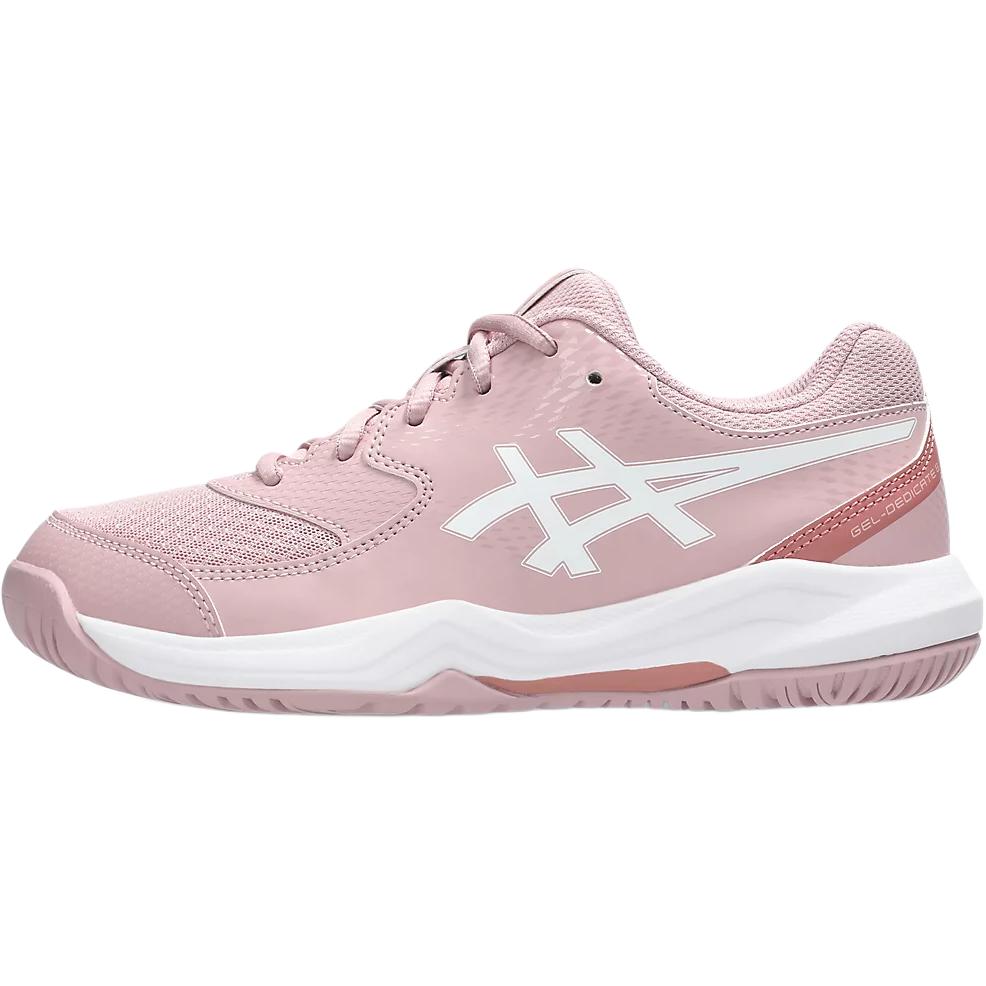 

ASICS Gel Dedicate 8 Abrasion Resistant Breathable Support Low top Training Shoes Pink Kids 1044A077-702 38