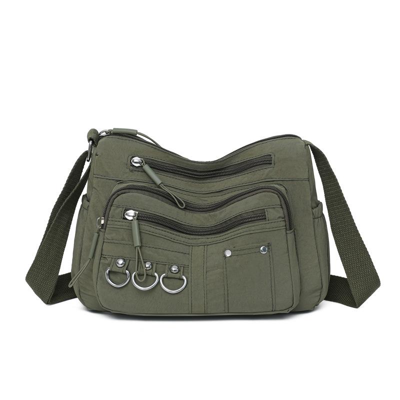 Women's bag medium and old mother bag new women's bag trendy simple oblique span bag fashionable multi-layer shoulder bag