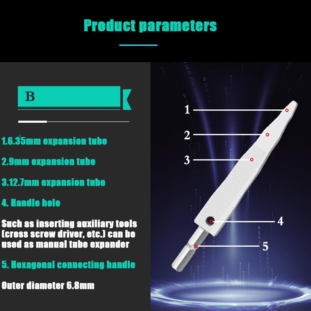 Soft Copper Tube Expander Manual Refrigeration Install Hand Expanding For Repairing Connecting Refrigeration Air Conditioner