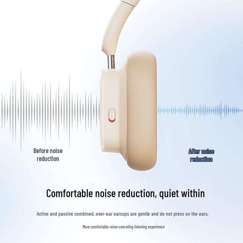 Baseus Over-Ear Bluetooth Headphones with Noise Cancellation