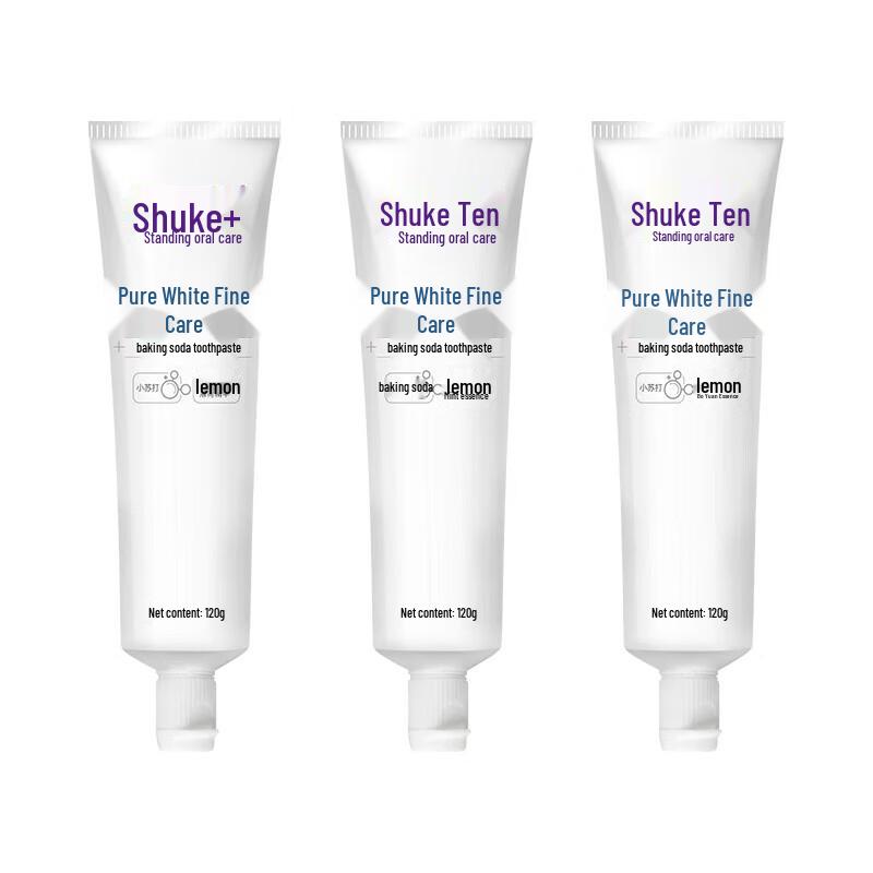 Shuke Baking Soda Whitening Toothpaste (3 X 120g)