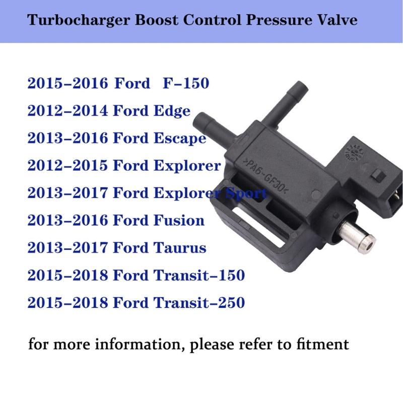 Válvulas solenóides de desvio do turbocompressor para 2013-2016 Escape BL3E9K378BA Turbos Boost Control Pressure Valves