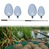 2Pcs Fishing Baits Casting Spoons AntiSlip Throwing Spoons Fishing Lure Feeder Spoons for Baiting Seawater Fisherman Enthusiasts