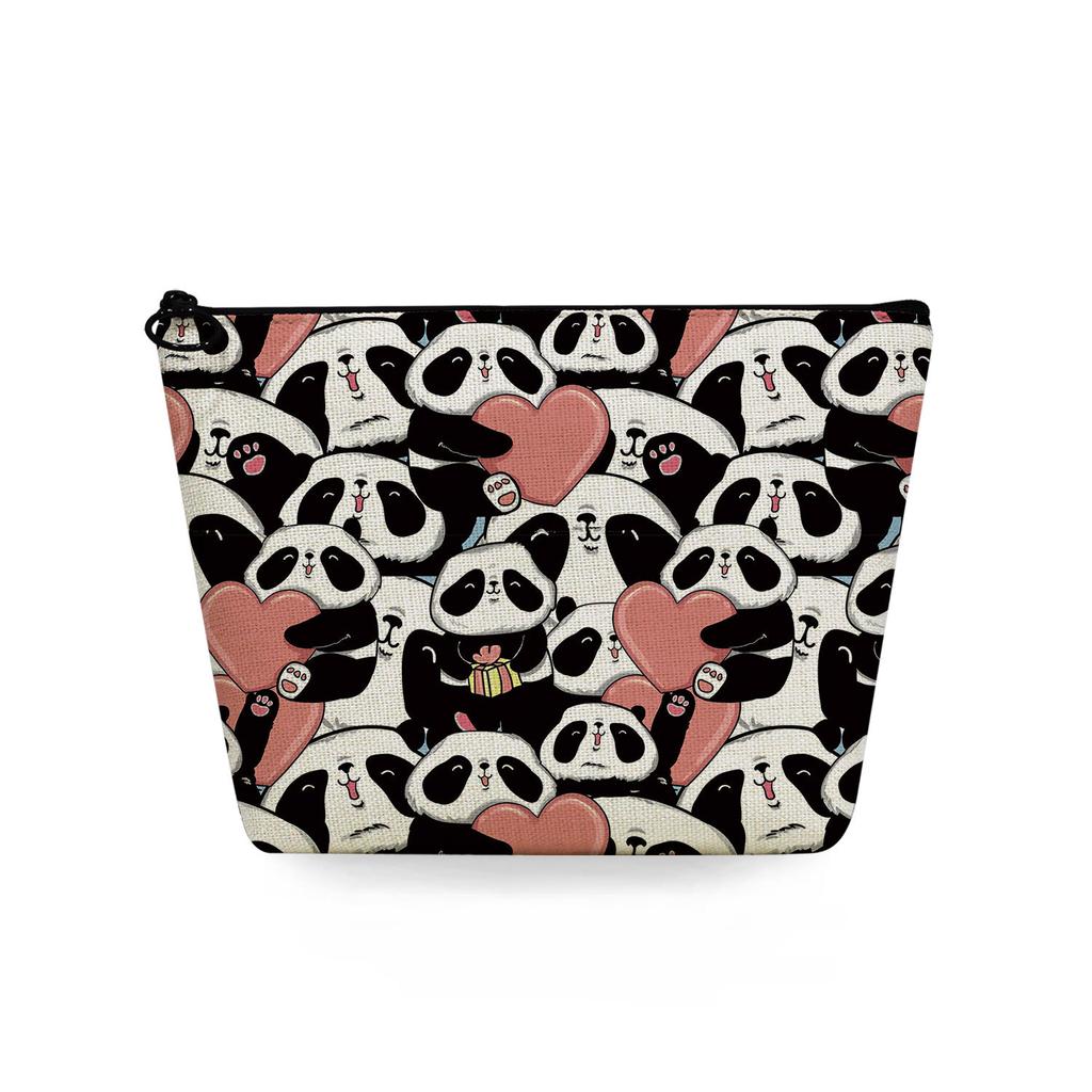 Women Animal Print Cosmetic Bag Toiletries Organize Travel Storage Case 6709