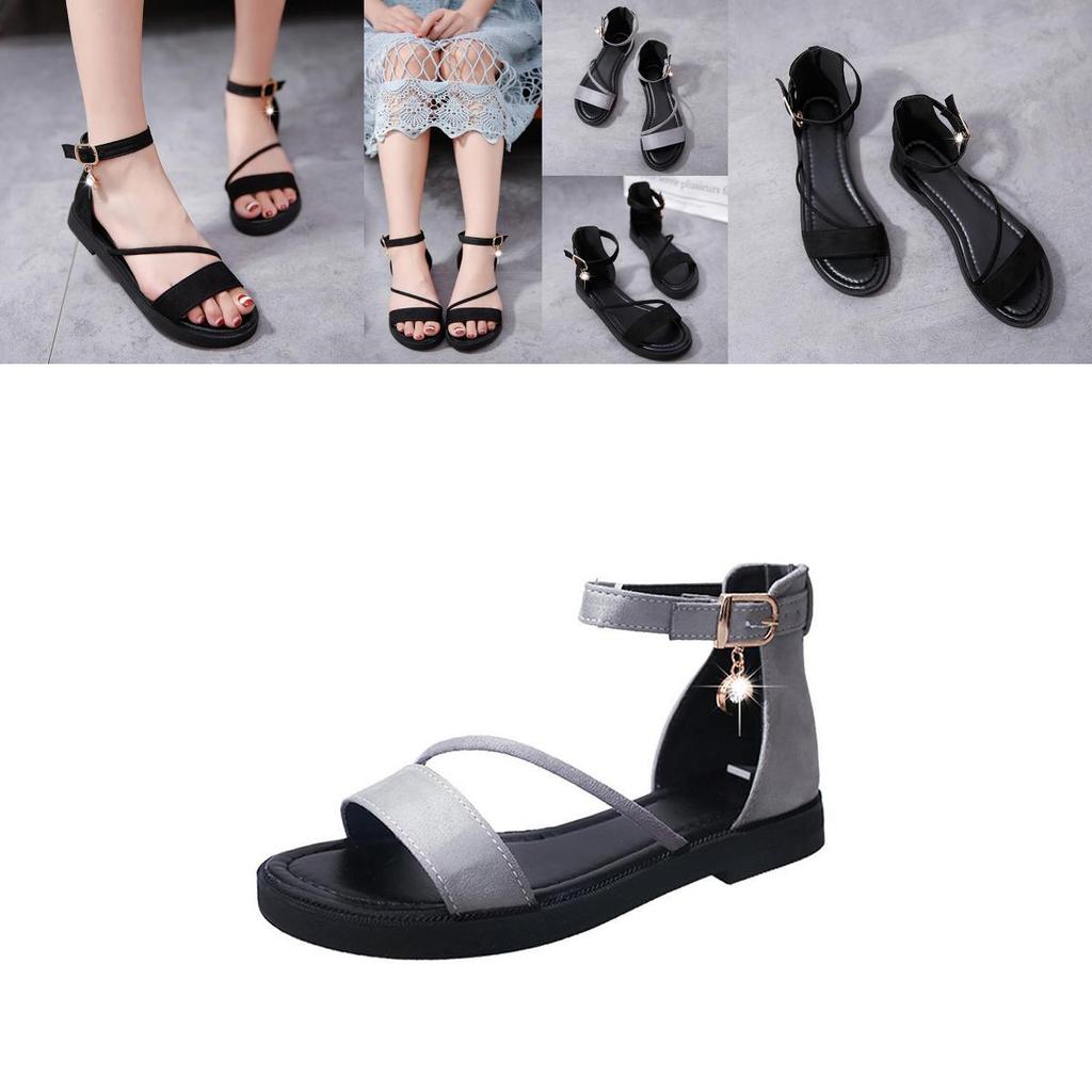 Elegant Women's Summer Sandals With Peep-toe And Low Heel For Stylish Comfort