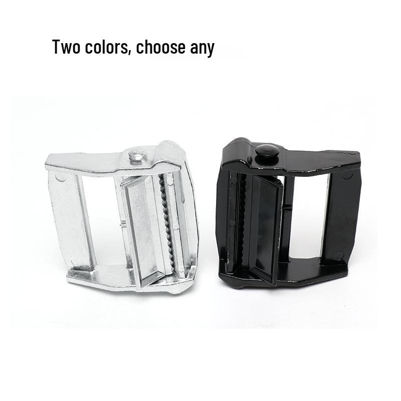 1-Inch Zinc Alloy Press Buckle: Galvanized Webbing Tension Lock Accessory for Adjustment and Binding