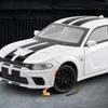 1/32 DODGE Charger SRT Hellcat Alloy Sports Car Model Diecast Muscle Racing Vehicles Car Model Simulation Sound Light Kids Gifts