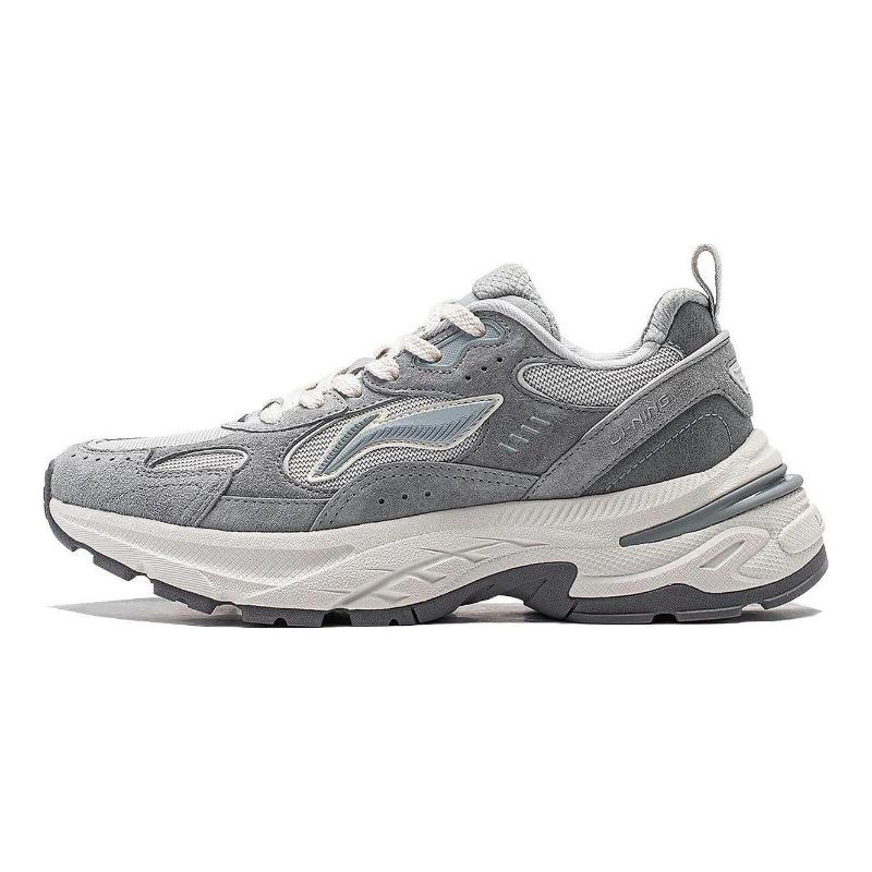 Li-Ning Beichen Women s Low Top Casual Shoes Gray AGCT426-2 37