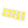 10pcs Round COB 3W High Power LED Chip Bulb Lamp Light Warm White