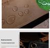 Winter 2025 Oil-Proof PU Leather Catering Apron with Logo Print - Waterproof & Work-Ready
