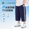 Boys' Plus Size Cooling Stretch Capri Sports Pants