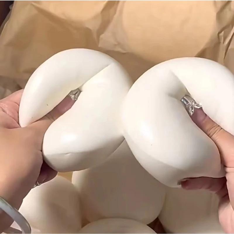 Squishy Yogurt Cake Bread Squeeze Toy Soft Stress Relief Slow Rising Sensory Fidget Toys For Student And Adults Relaxing Gifts