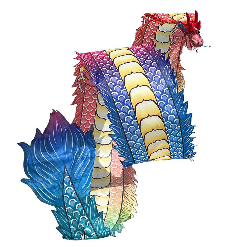 Dragon Dance Streamer with Head