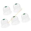 Heavy Duty Clear Plant Protective Dome Covers For Plant Health Development 5PCS 55KF