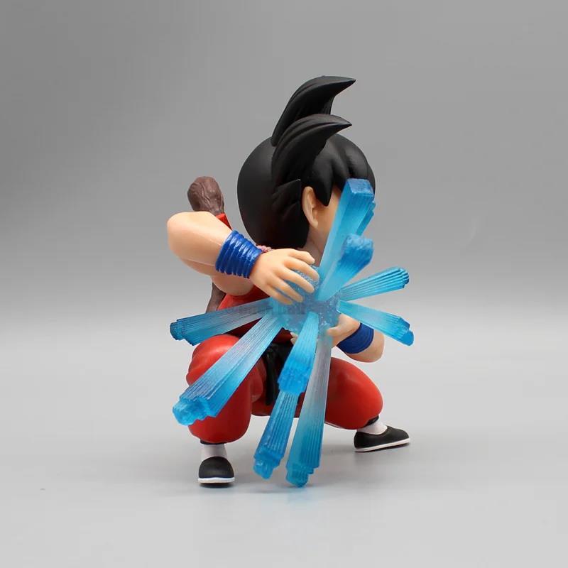 Dragon Ball Anime Figures Son Goku Series Q Version Figurine 13cm Pvc Statue Model Collectible Ornament Children Christmas Gifts