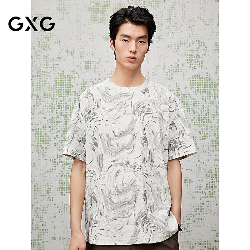 GXG Men s Floral Knit Short Sleeve T-shirt L