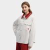 FILA CNY Ready To Take Off Spring Fashion Simple Classic Retro Casual Versatile Comfortable Loose Fit Polo Jacket Women jackets F11W619710FGY