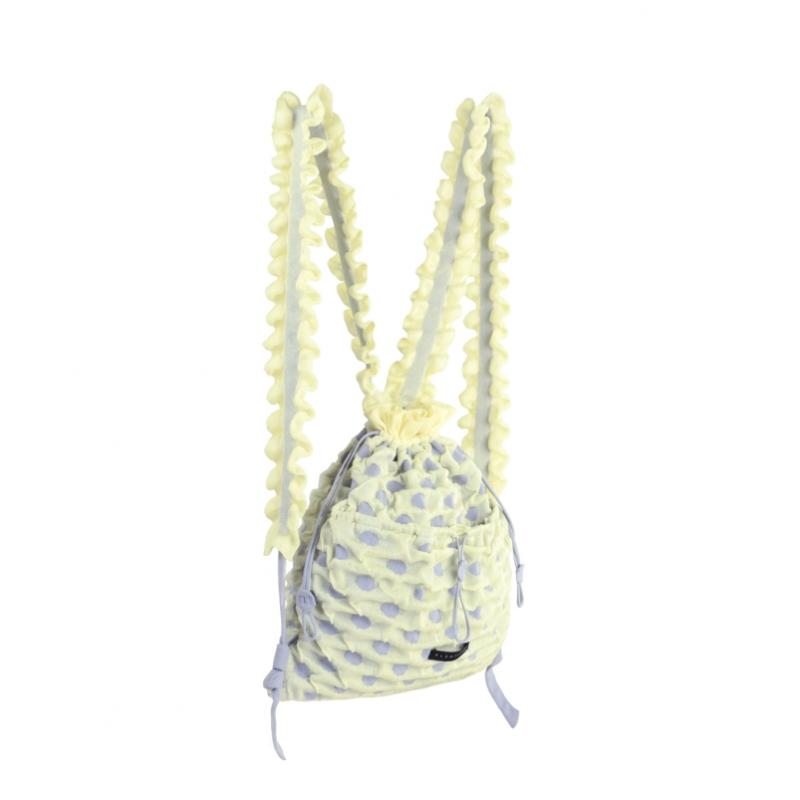 Pleatsmama Backpack Polkadot Yellow