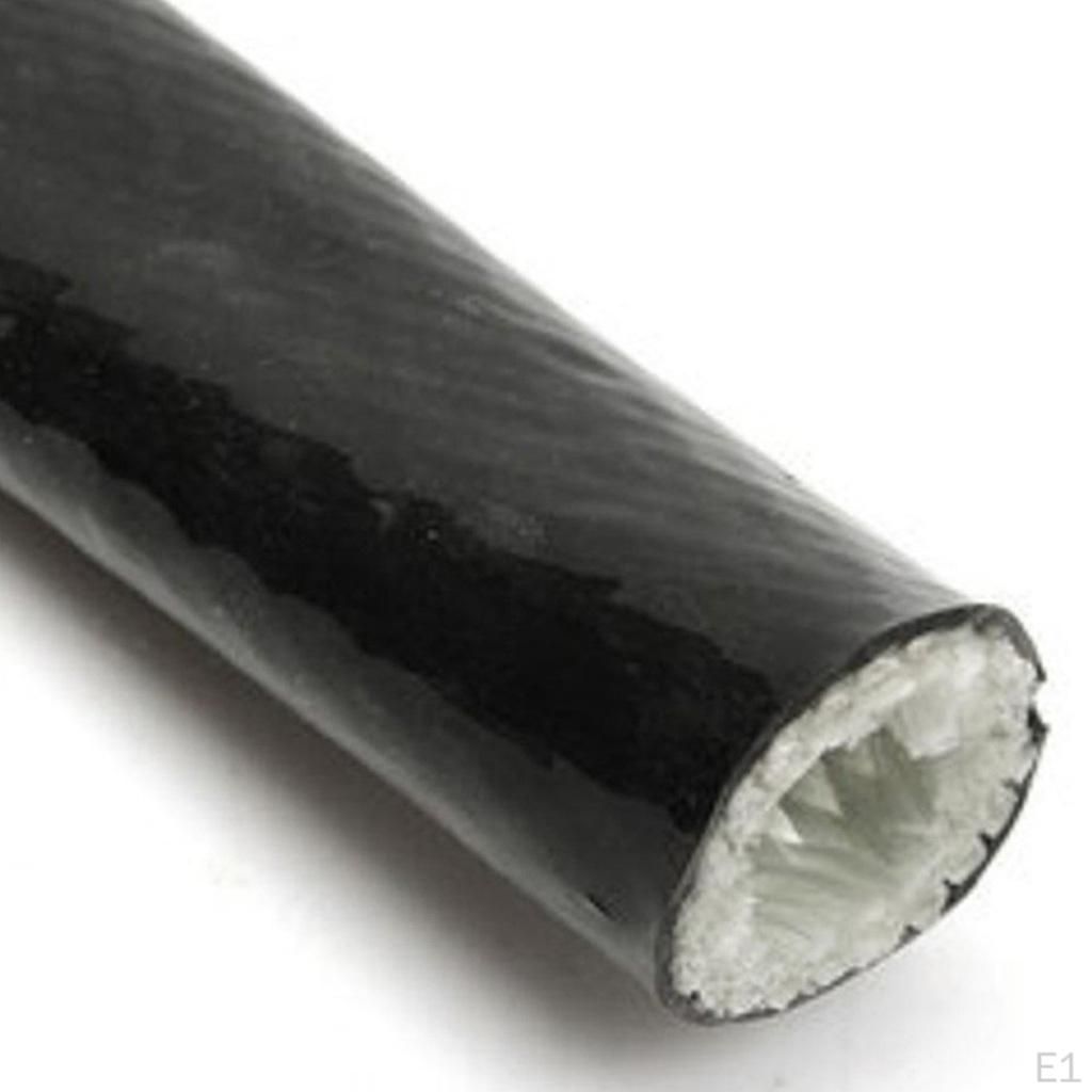 AN12 Fibreglass Fire Sleeving Braid Flame ID:19MM 3/4"X1 Golf Auto