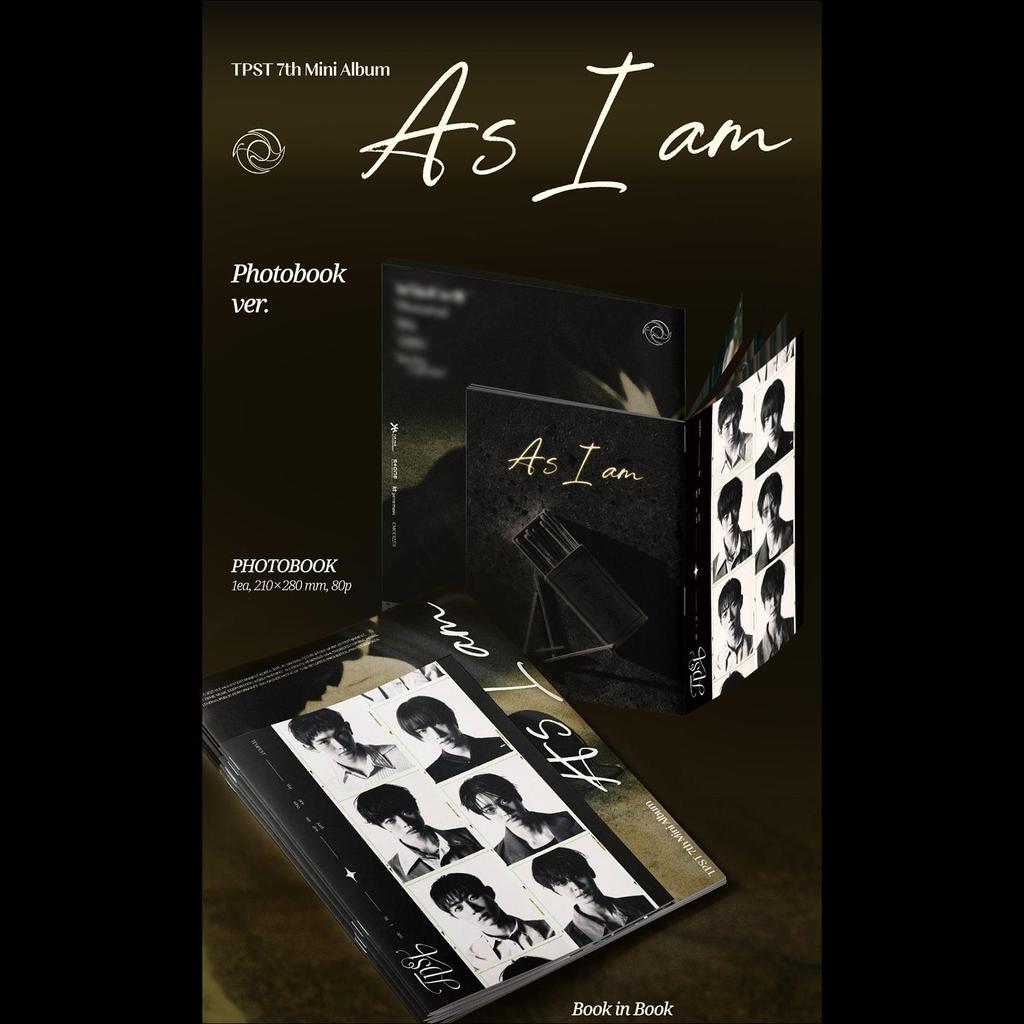 Tempest As I Am Photobook Ver. / 7th Mini Album + Free Gift