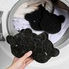 10pcs reusable washing machine bristle filter, manual cat hair cleaner, non electric plastic filled filter for capturing hair