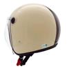 TNK Industrial Speed Pit Small Jet with Inner Ivory Free Size 51357 WJ-62 Shield, Brown, (58-59cm),