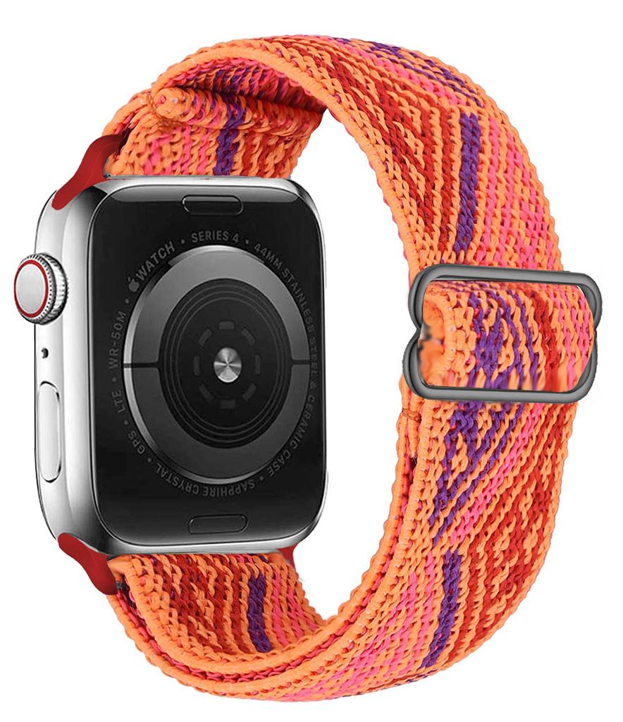 Scrunchie Strap for Apple watch ultra 2 band 49mm 44mm 40mm 45mm 41mm 46mm Elastic Nylon bracelet iWatch series 3 6 se 7 8 9 10