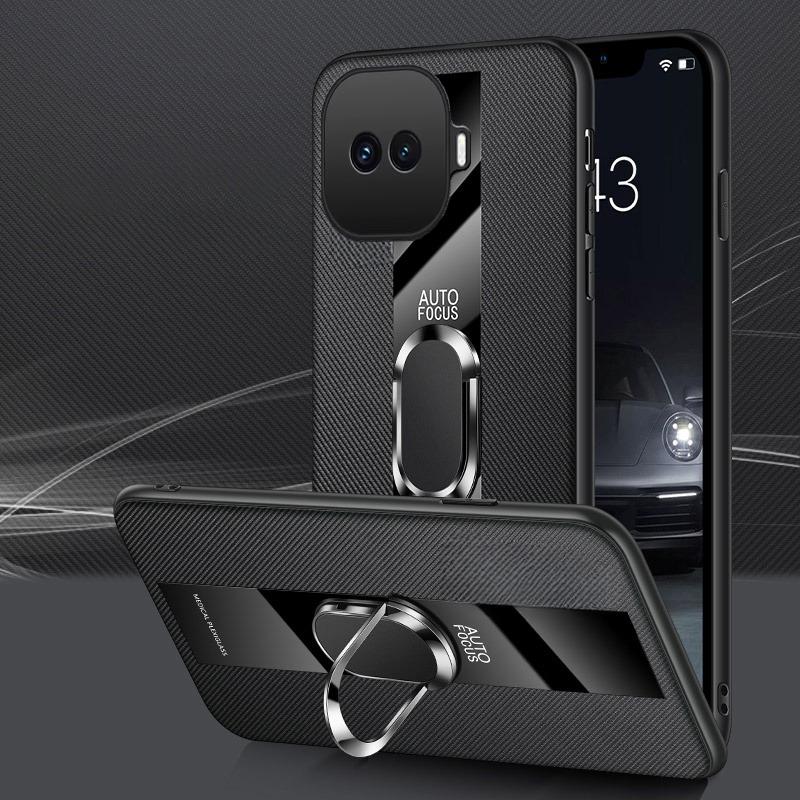 For Vivo iqoo 15R case Combines Suede Leather + Hybrid Hard Soft Shell Anti-Scratch Multi-Angle Stand Case for VIVO IQOO 15R Phone casing
