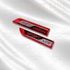 WZQD9 3D Metal For SKODA Sport Line Lettering Side Wing Emblem Car Sticker Body Decoration Kodiaq Karoq Superb Octavia Yeti Rapid 4x4