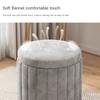 Makeup Stools Light Luxury Round Stools Chairs Bedrooms Sofas Side Stools Dressing Stool Vanity Ottomans Storage Bench