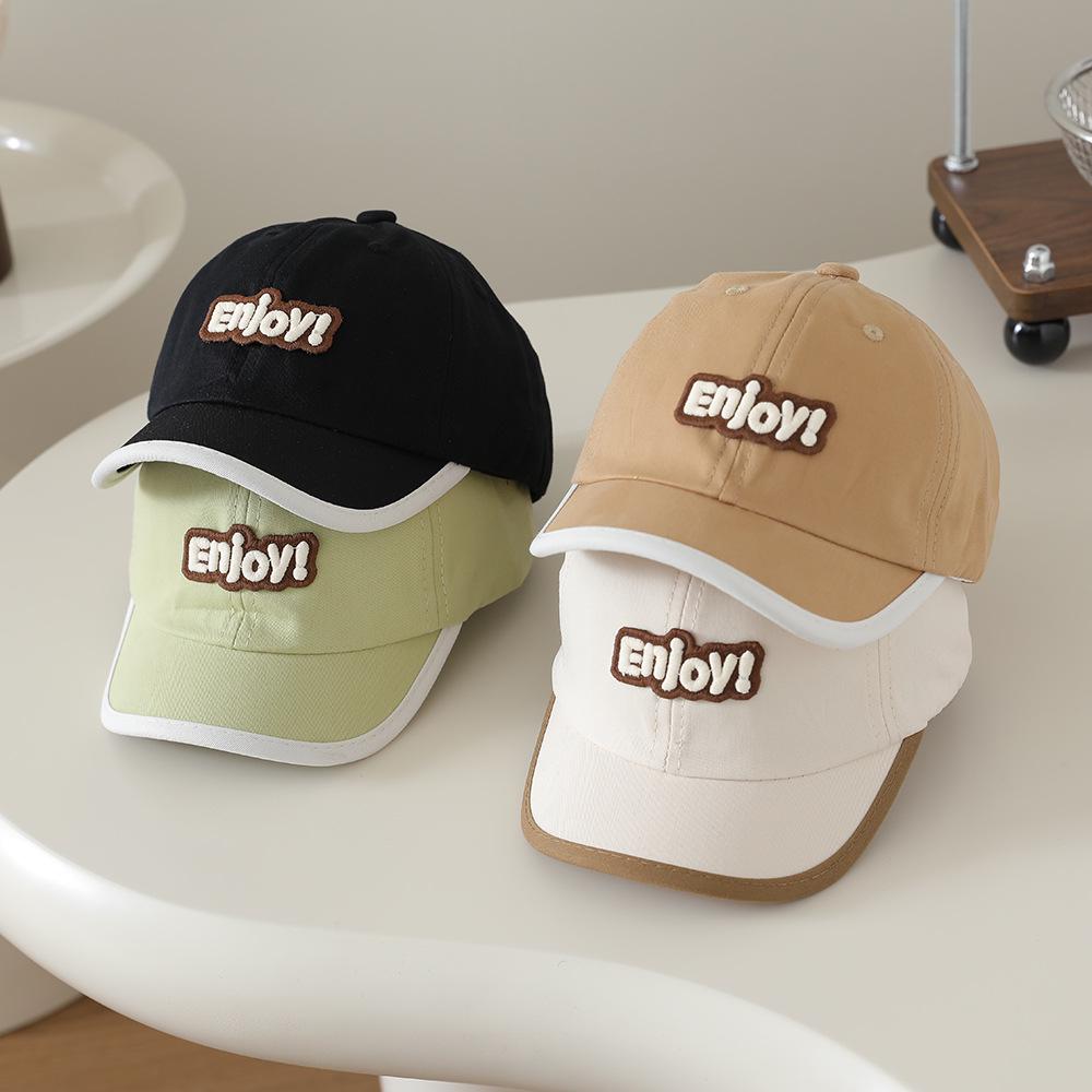 Children's Korean Style Duckbill Baseball Cap - Sun Protection for Spring & Autumn Toddlers