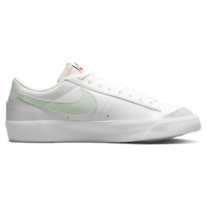 Nike Blazer Low 77 White Barely Green Women's Sneakers Skateboard Shoes DC4769-111