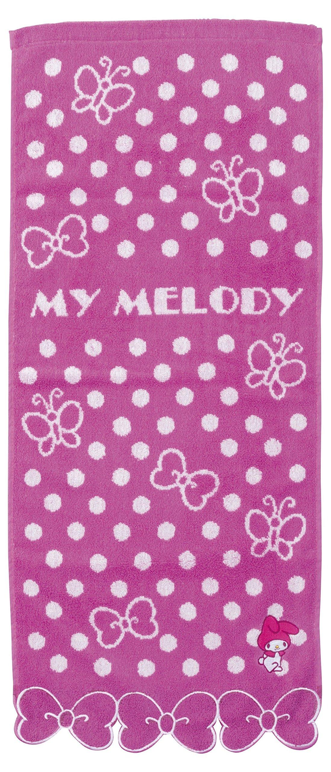 

Marushin Sanrio My Melody Face 34 x Lovely Cotton Jacquard 3005025500 Towel, 80cm, Melody, 100% Towel,