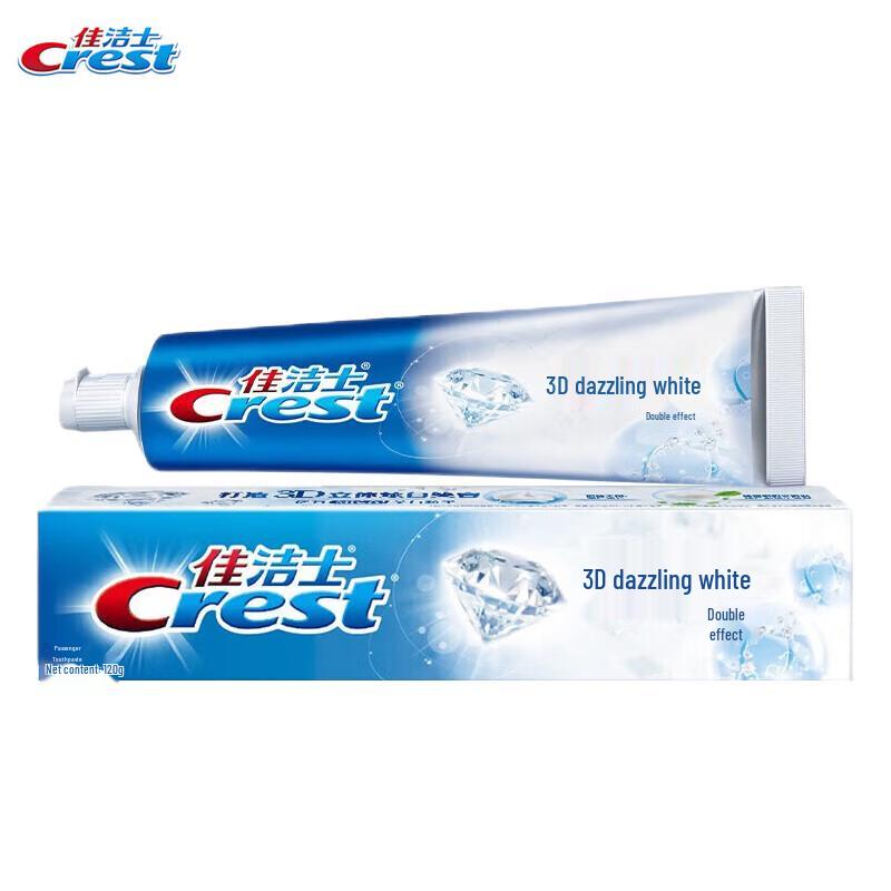 Crest 3D White Dual Effect Toothpaste