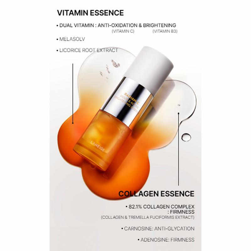 LANEIGE Radian-C Double Active Brightening Essence 30g (3 Options)